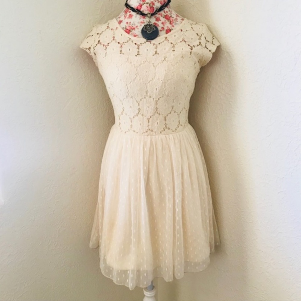 Cute tulle and lace dress